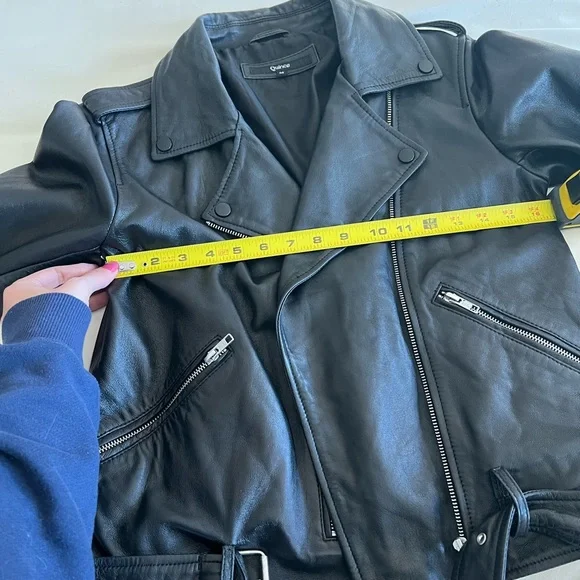 QUINCE 100% Leather Jacket - Picture 6 of 9